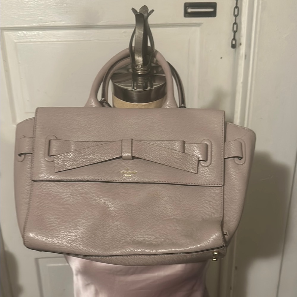 Kate Spade Taupe Leather Handbag